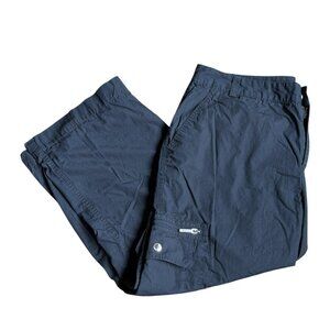 Chaps Black Capri Pants